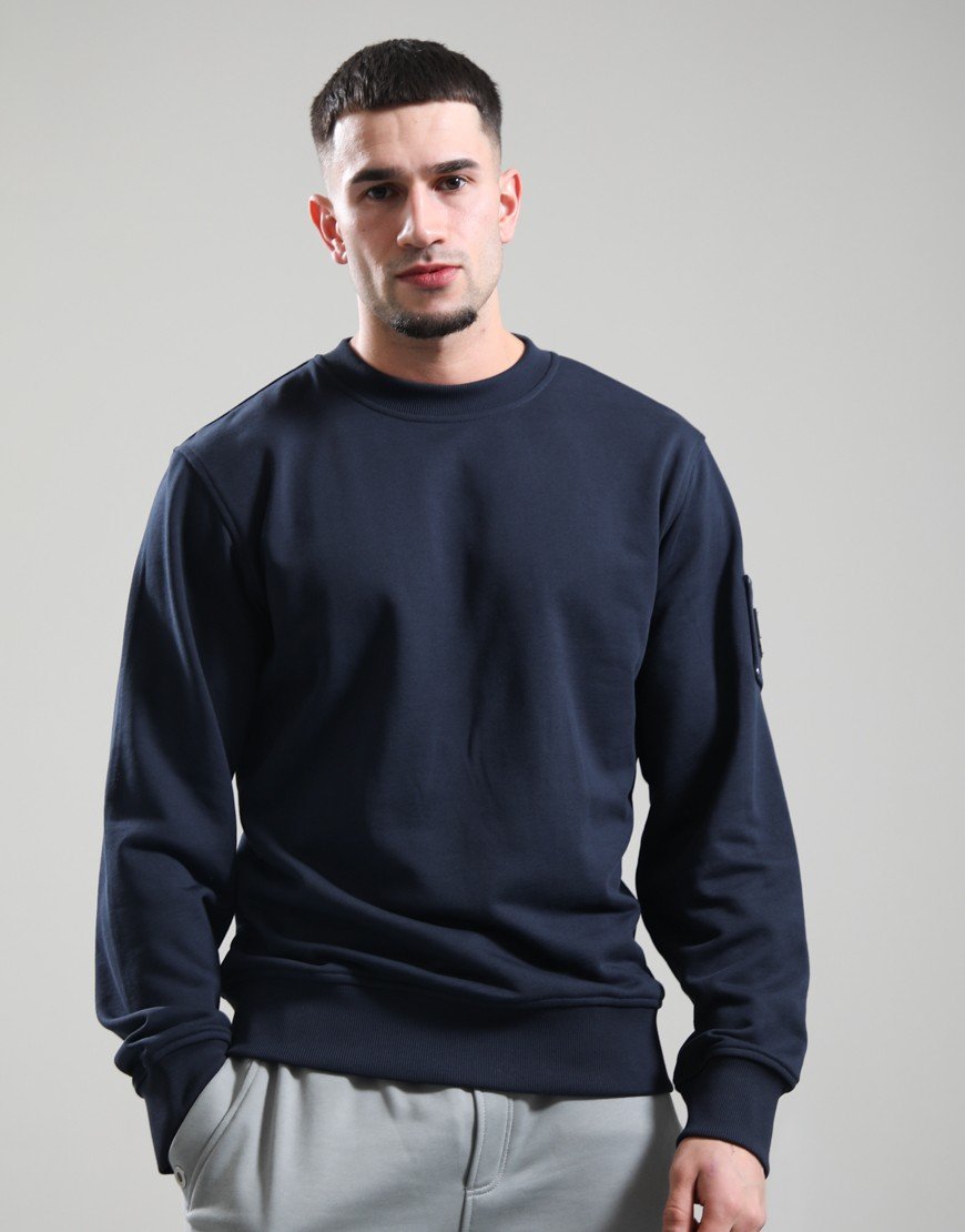 Moose Knuckles Hartsfield Crew Sweat Navy