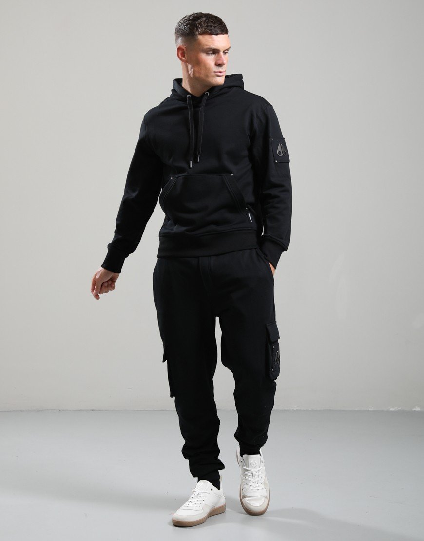 Moose Knuckles Hartsfield Hoodie Black