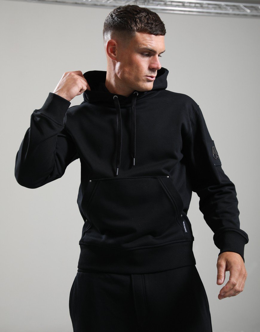 Moose Knuckles Hartsfield Hoodie Black