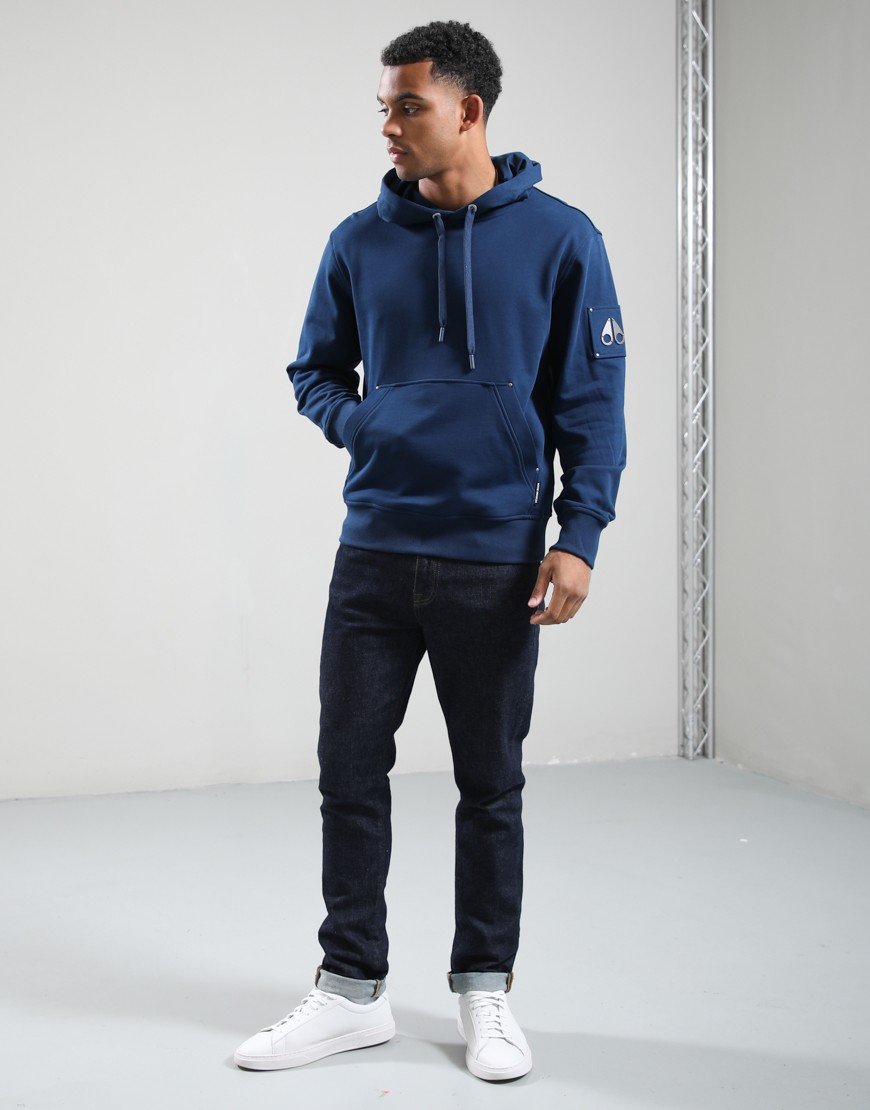 Moose Knuckles Hartsfield Hoodie Nightfall