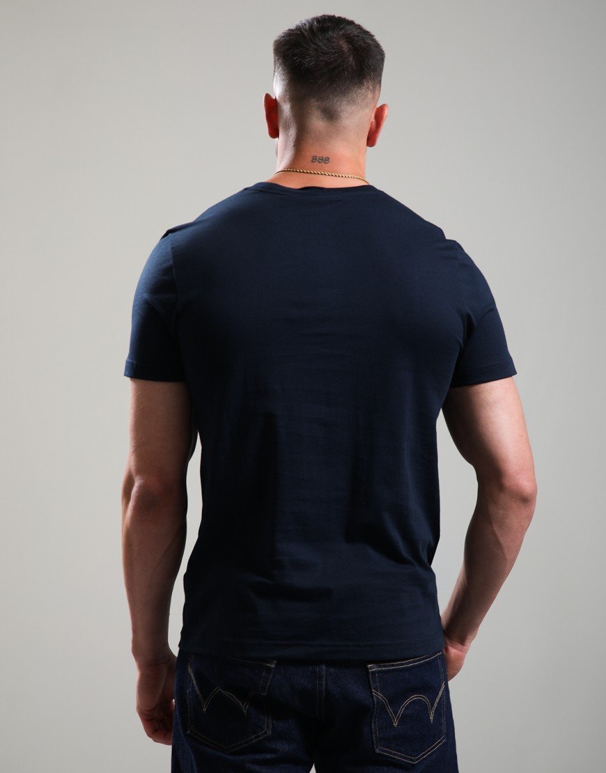Moose Knuckles Icebreak Logo T-Shirt Navy
