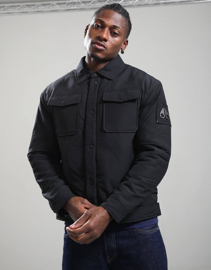 Moose Knuckles Jacques Bunny Jacket Black