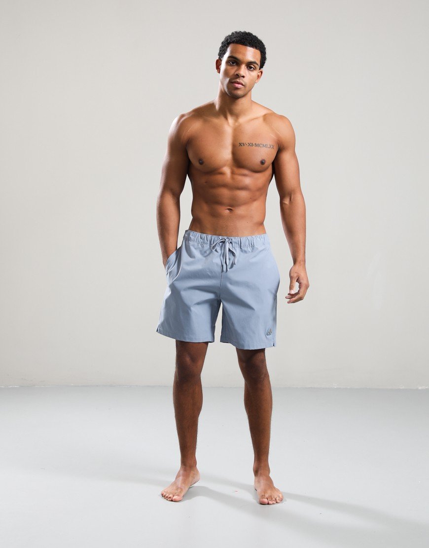 Moose Knuckles Logo Swim Shorts Jet Stream