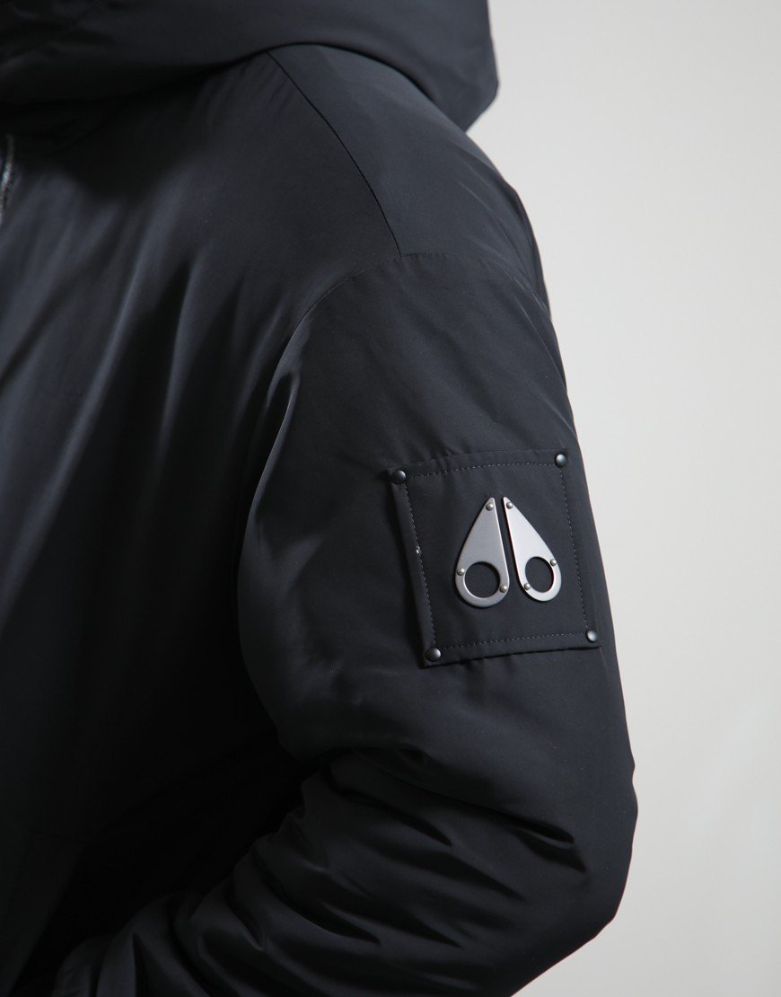 Moose Knuckles Roland Reversible Bunny Jacket Black