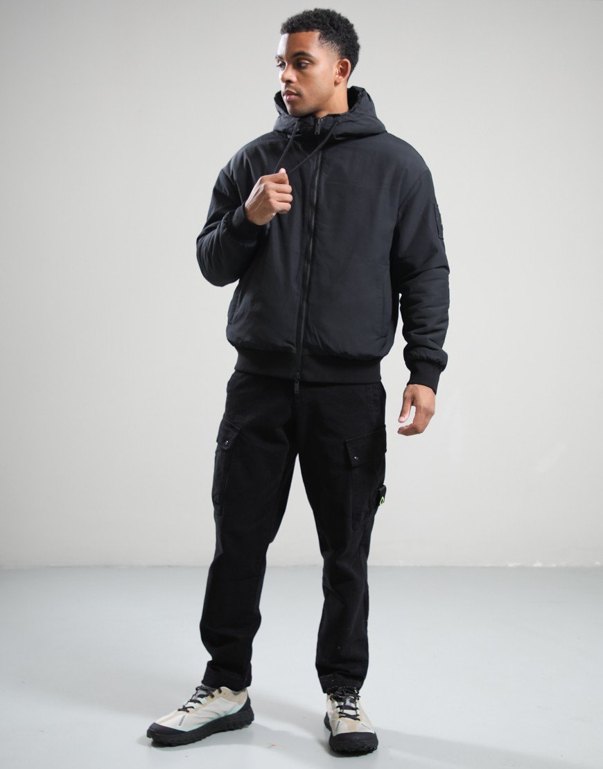 Moose Knuckles Roland Reversible Bunny Jacket Black