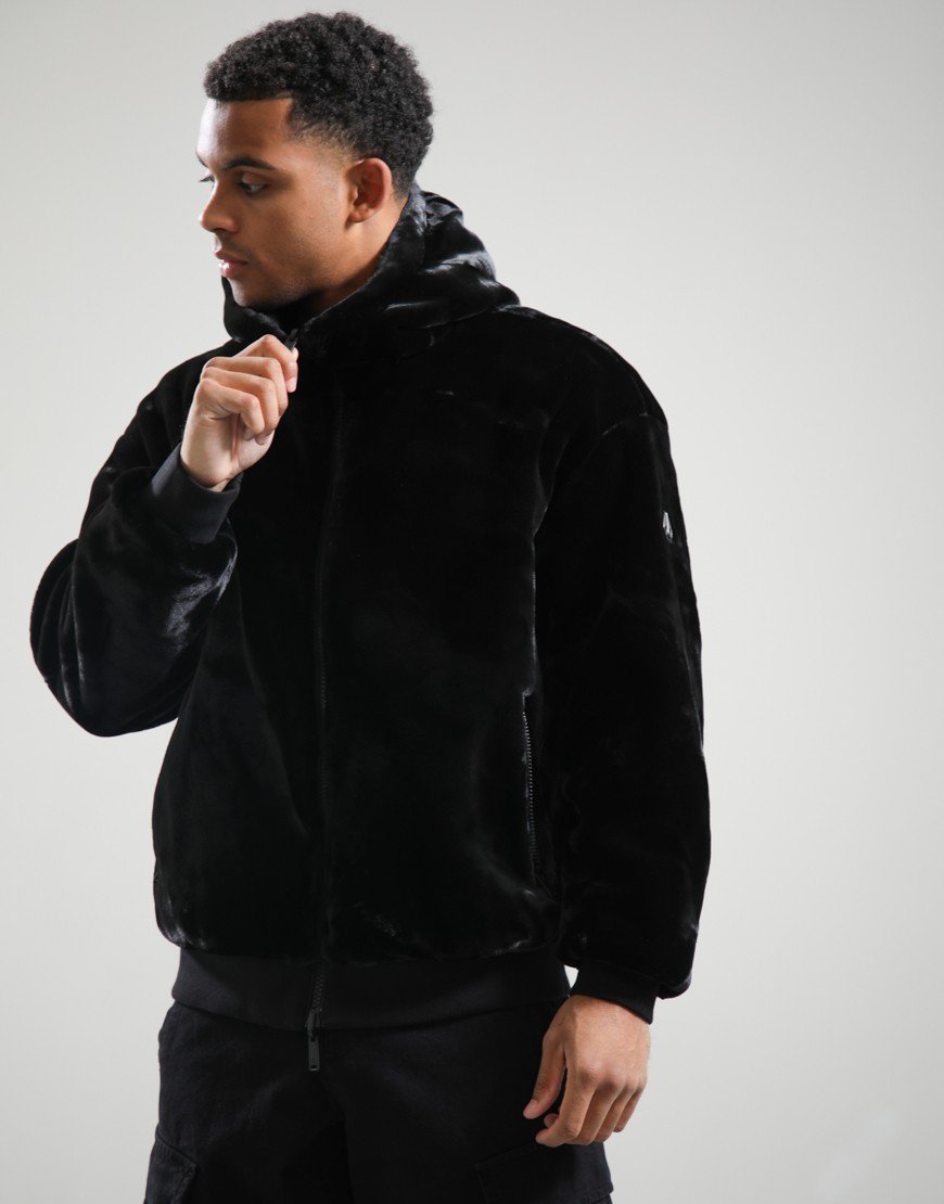 Moose Knuckles Roland Reversible Bunny Jacket Black