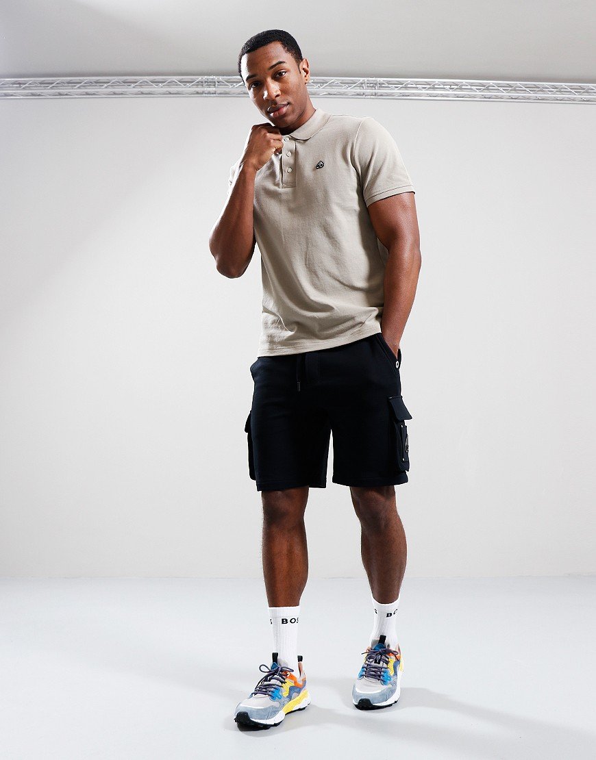 Moose Knuckles Pique Polo Shirt Sage