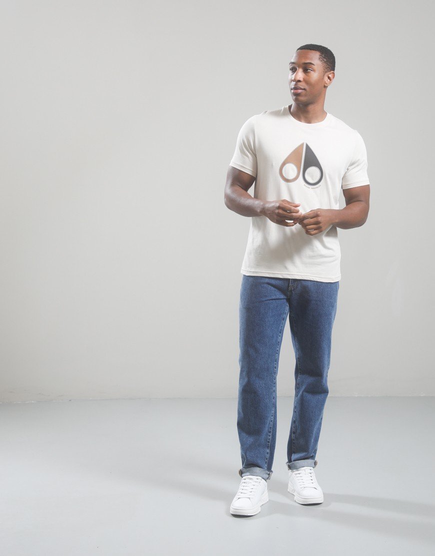 Moose Knuckles Tandem T-Shirt Alabaster