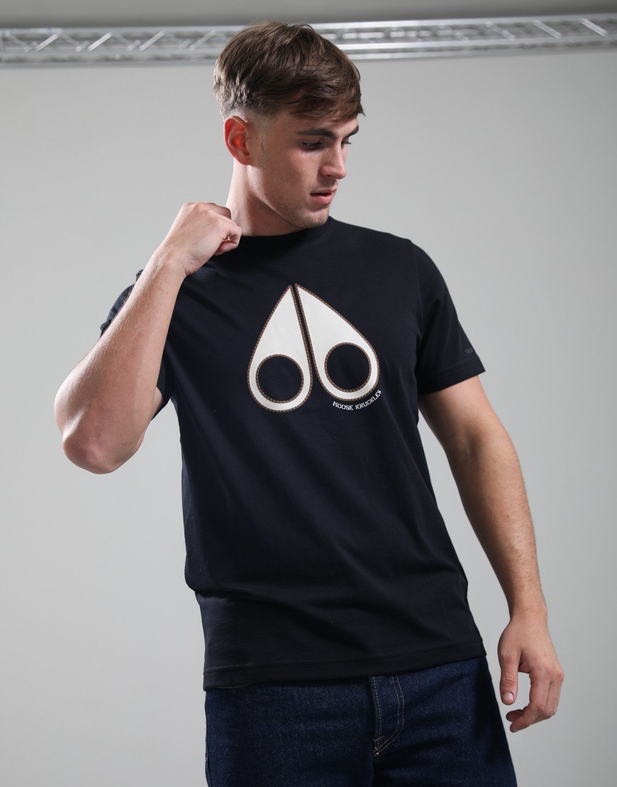 Moose Knuckles Tandem T-Shirt Black