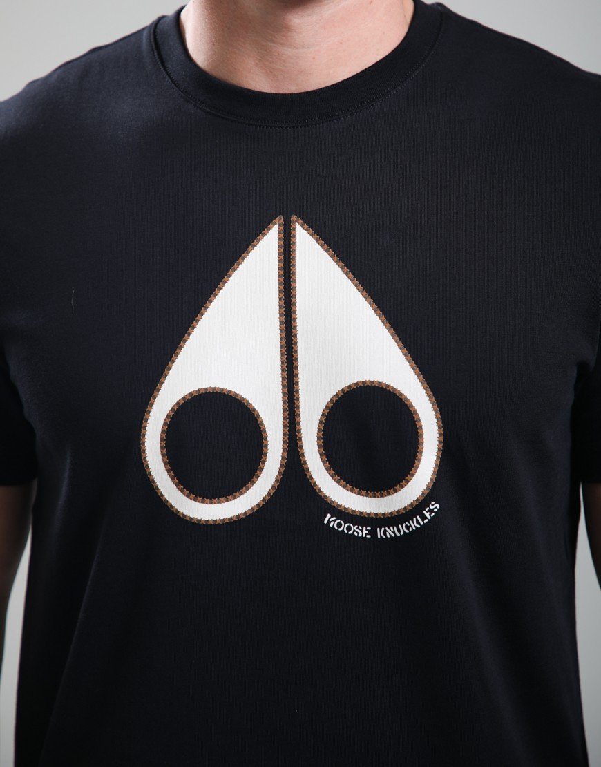 Moose Knuckles Tandem T-Shirt Black