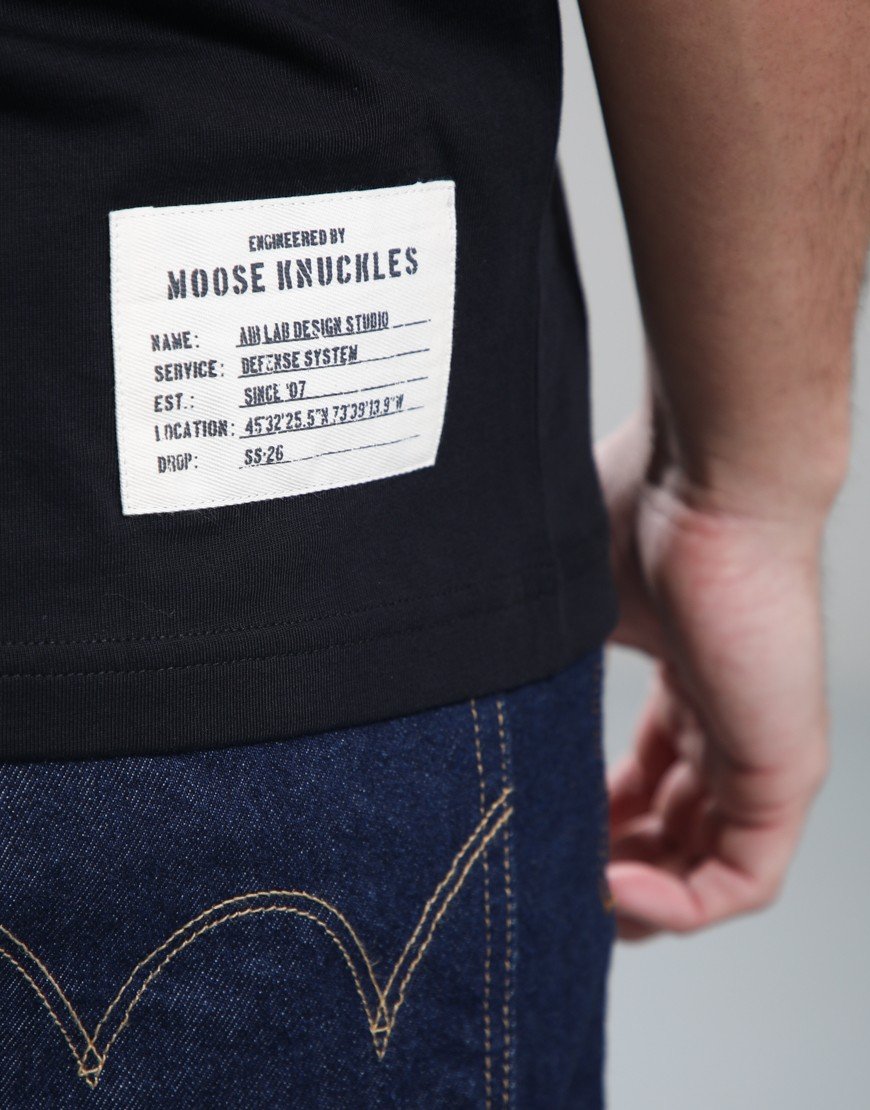 Moose Knuckles Tandem T-Shirt Black
