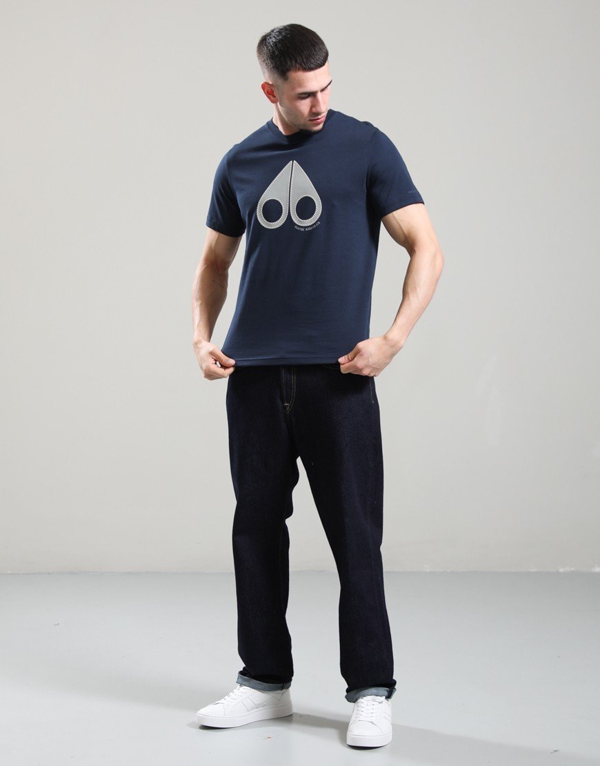 Moose Knuckles Tandem T-Shirt Navy