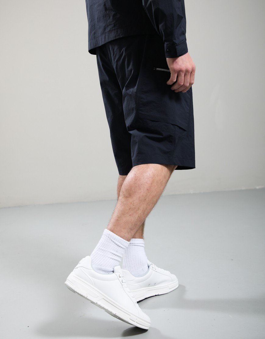 Moose Knuckles Top Flight Cargo Shorts Navy