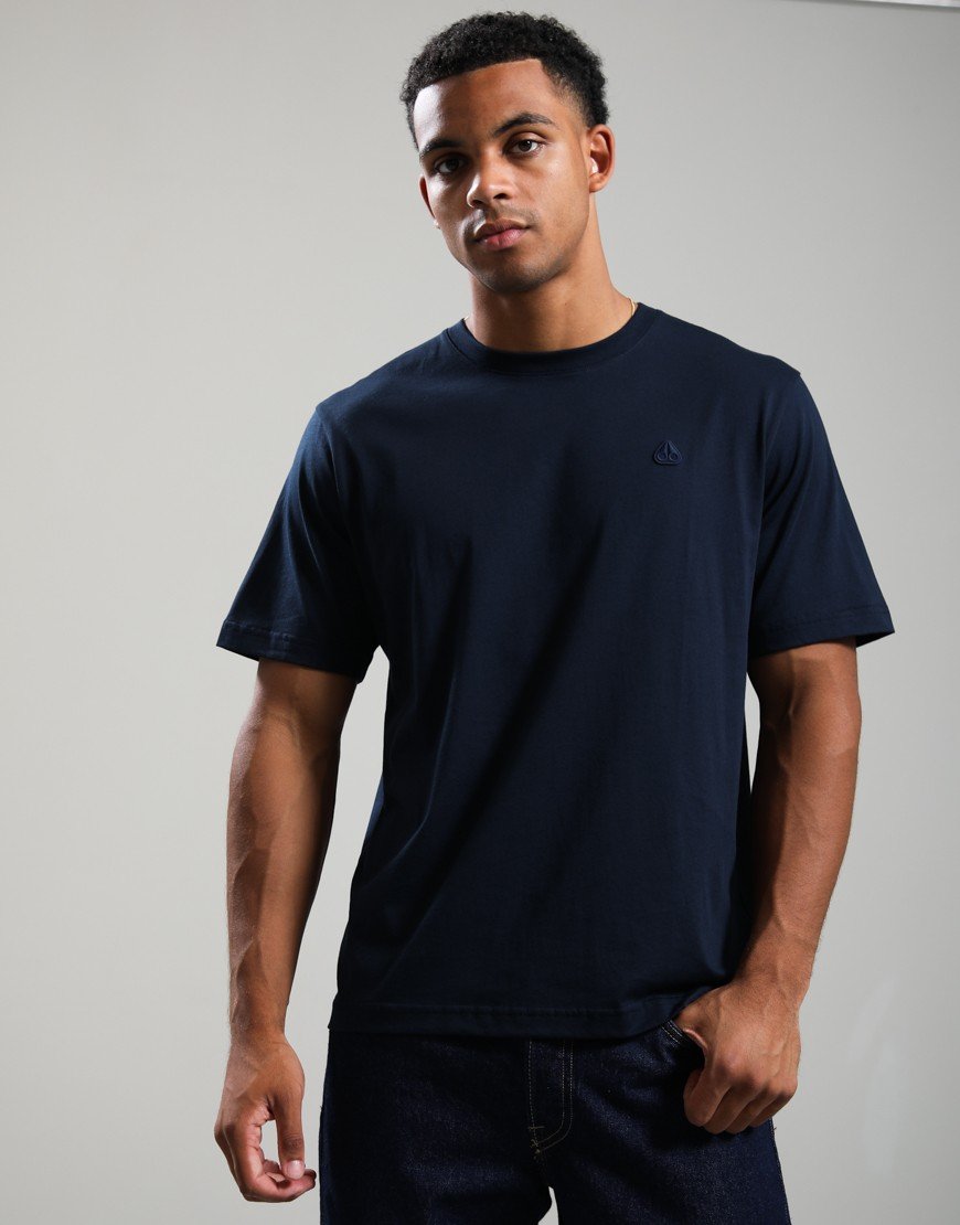 Moose Knuckles Yul Classic T-Shirt Navy