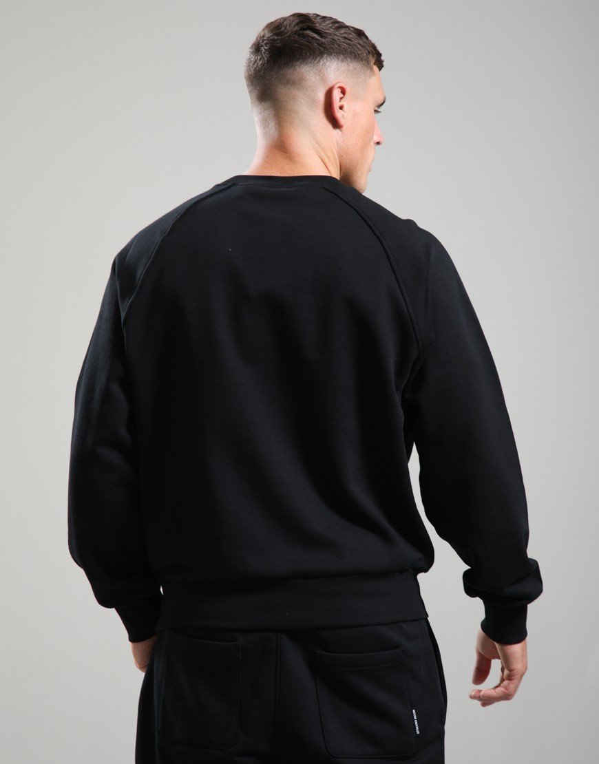 Moose Knuckles Yul Crew Sweat Black