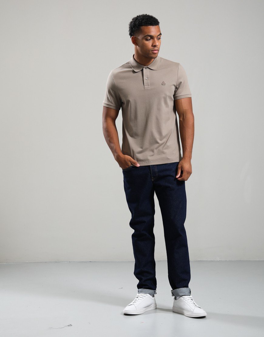 Moose Knuckles Yul Polo Shirt Ashen
