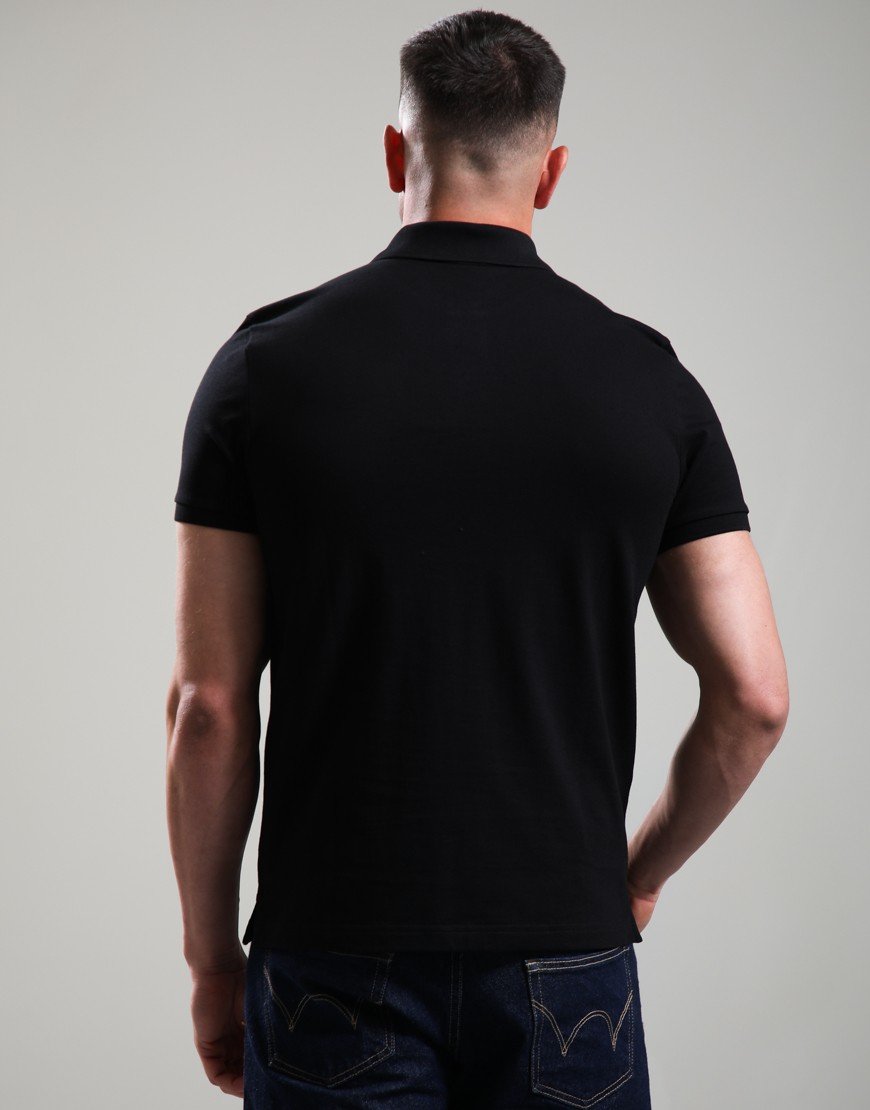 Moose Knuckles Yul Polo Shirt Black