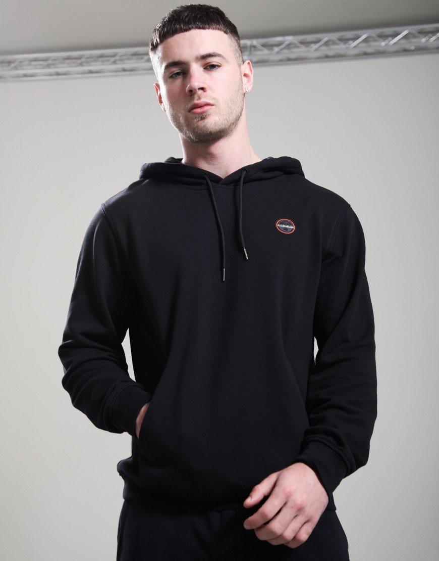 Napapijri B-Badge Hoodie Black Beauty