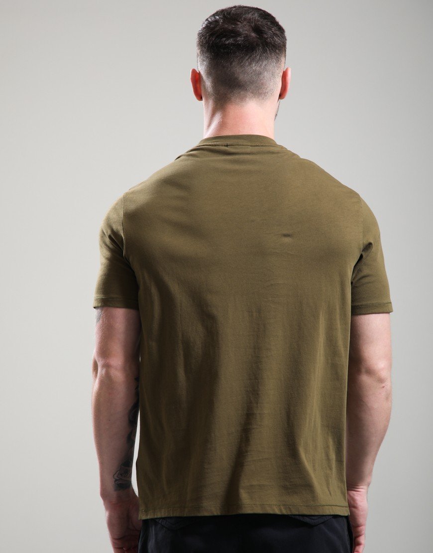 Napapijri S-Badge T-Shirt Dark Olive