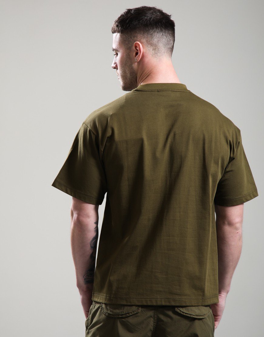 Napapijri S-Elevated Logo T-Shirt Dark Olive