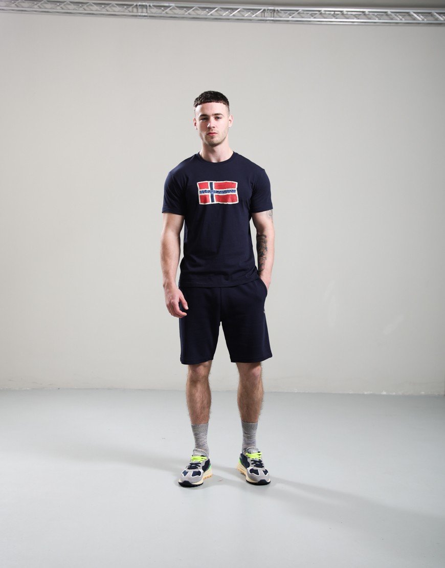 Napapijri S-Mahsa T-Shirt Blu Marine