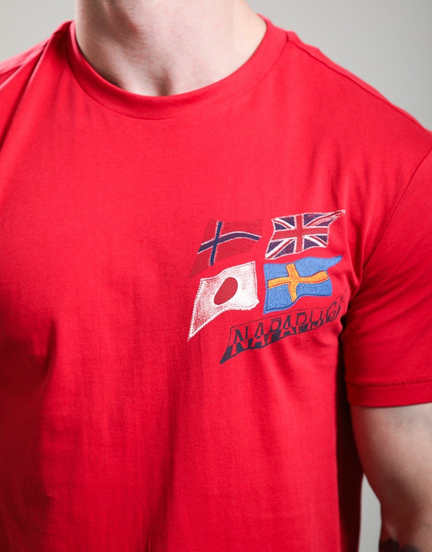 Napapijri S-Mahsa T-Shirt Red