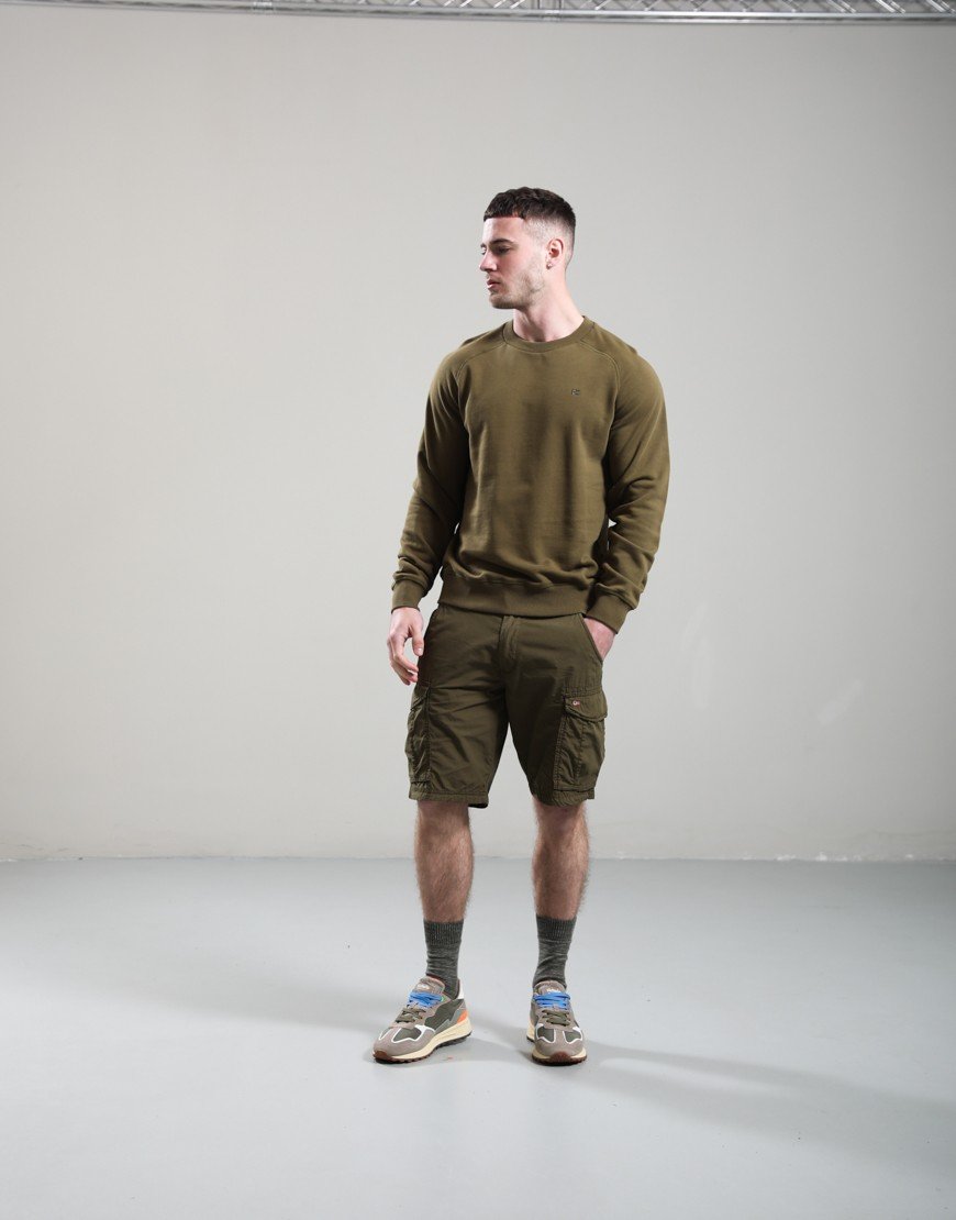 Napapijri B-Nedles Crew Sweat Dark Olive