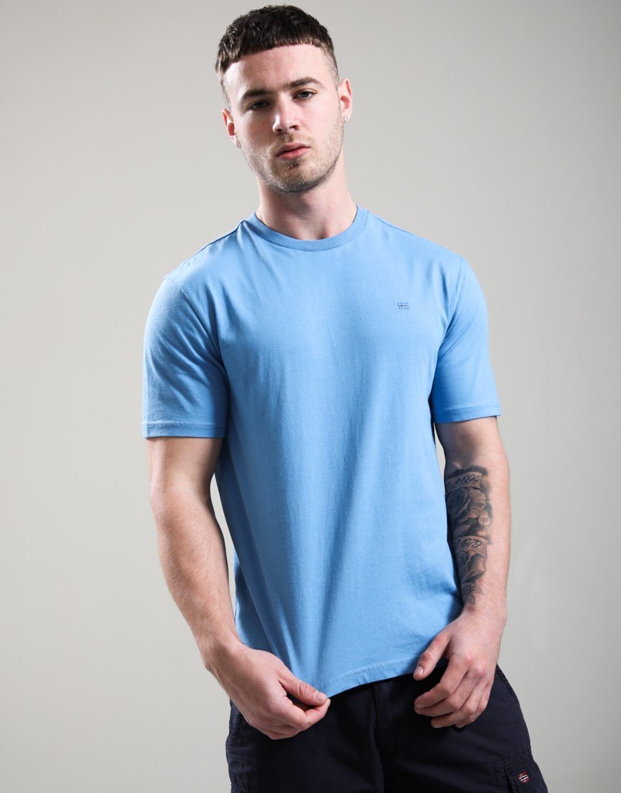 Napapijri S-Nedles T-Shirt Blue Jasper
