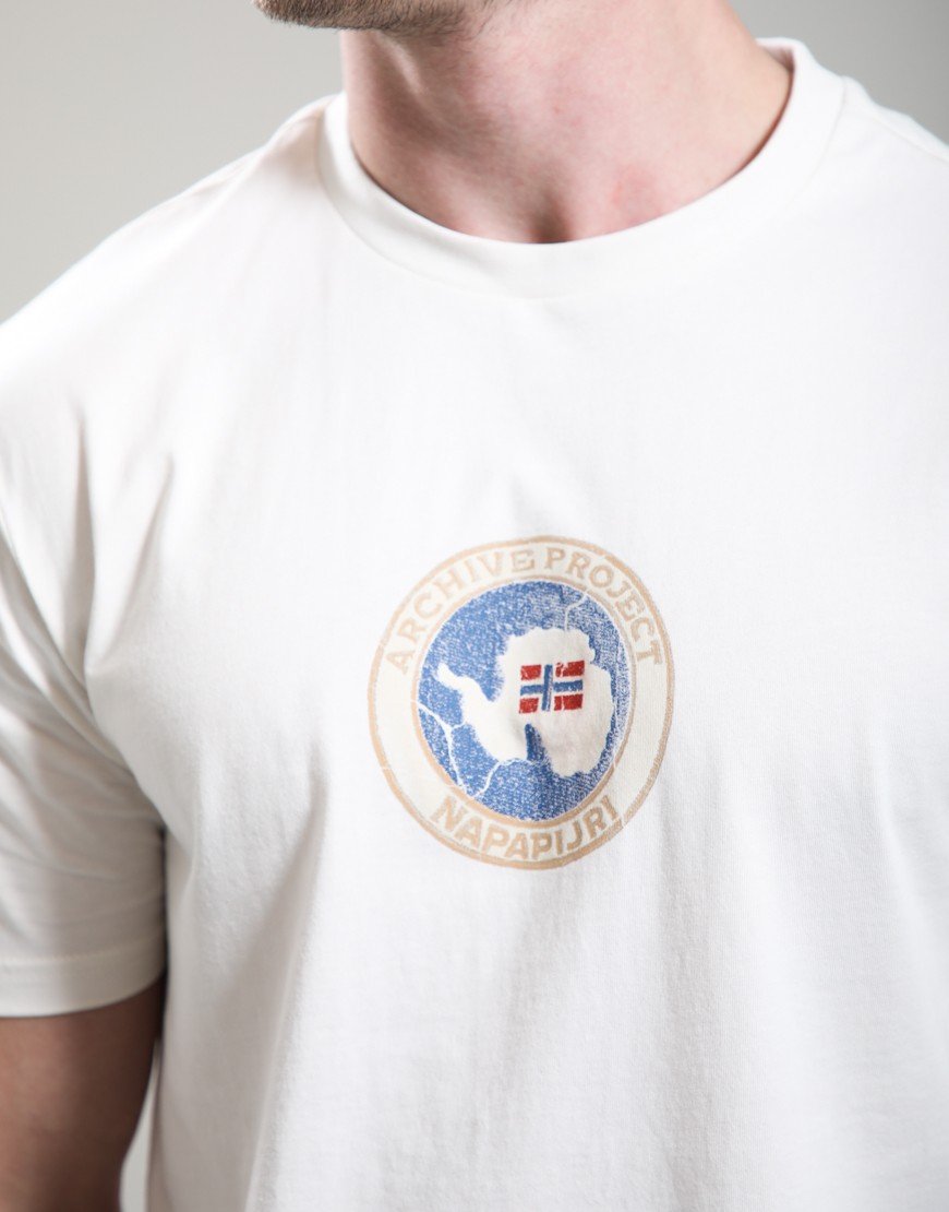 Napapijri S-Phos T-Shirt White Whisper