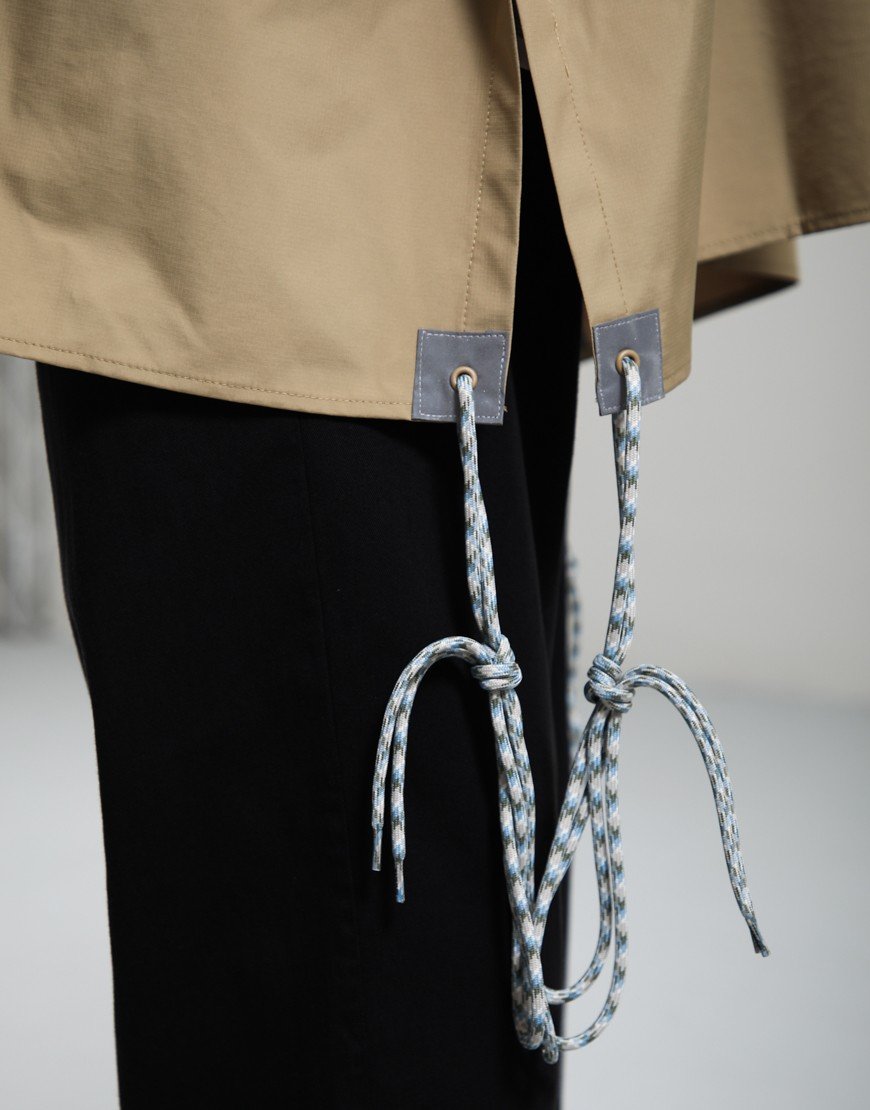 Napapijri Raincape Anorak Jacket Kelp