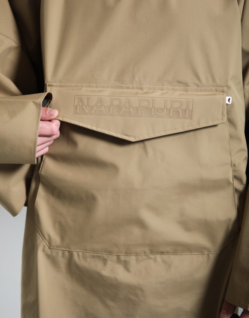 Napapijri Raincape Anorak Jacket Kelp