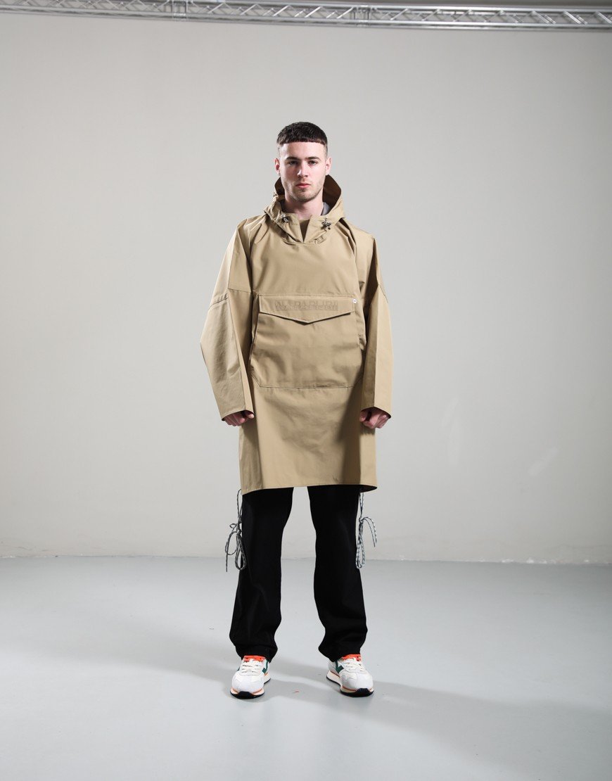 Napapijri Raincape Anorak Jacket Kelp