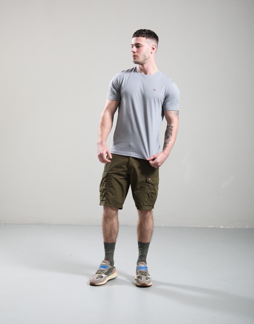 Napapijri Salis Summer T-Shirt Shark Skin