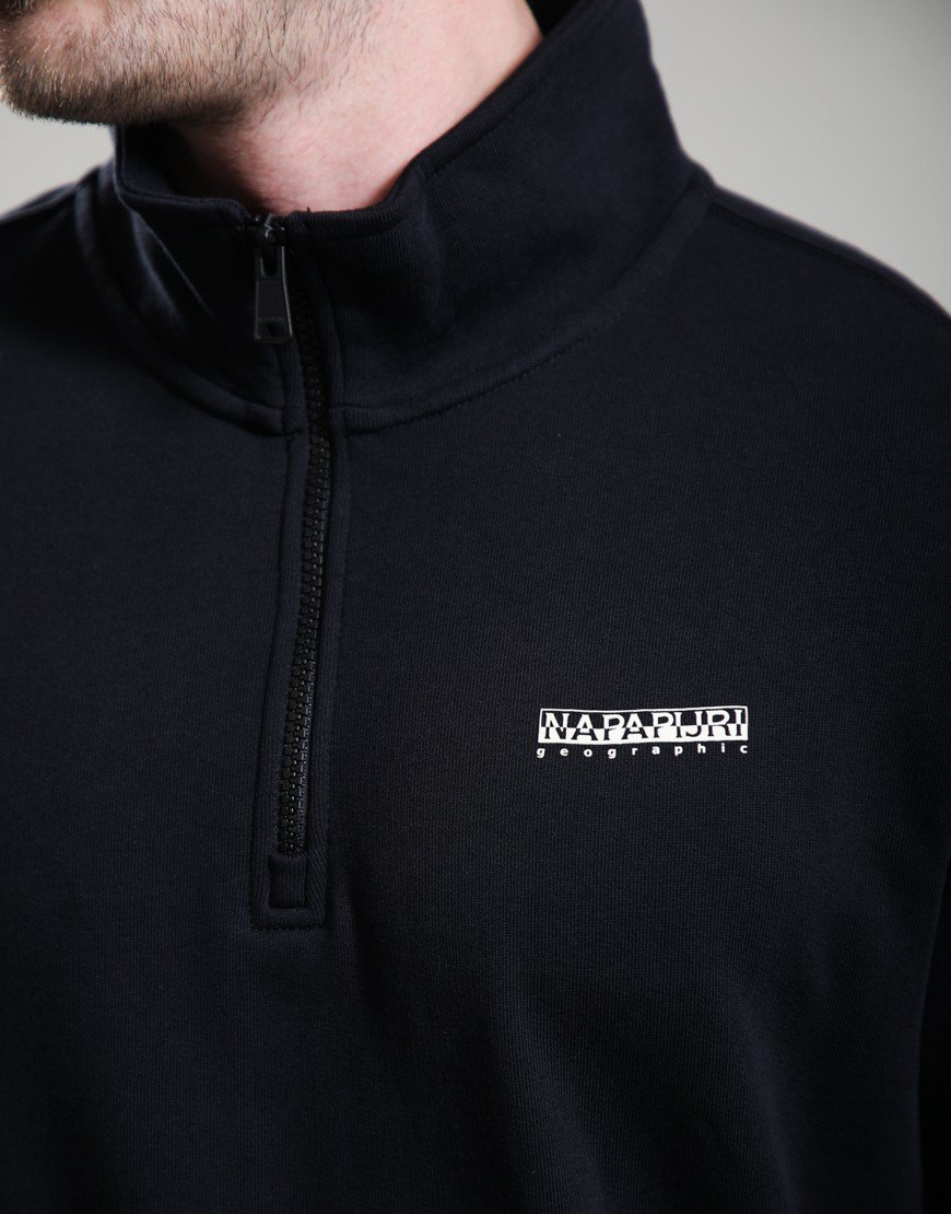 Napapijri B-Small Box Half Zip Black Beauty
