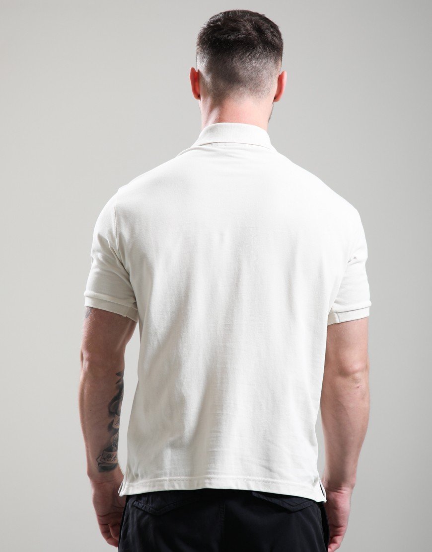 Napapijri E-Small Box Polo Shirt Beige Dimity