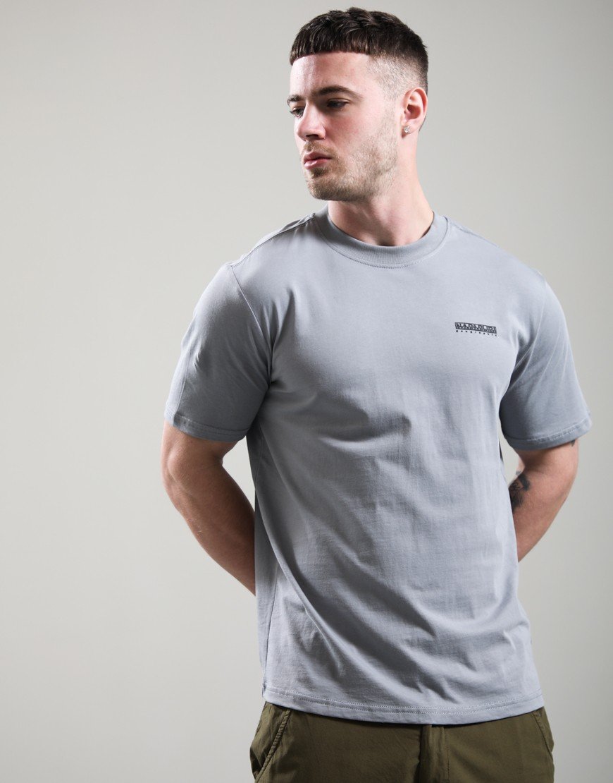 Napapijri S-Small Box T-Shirt Shark Skin