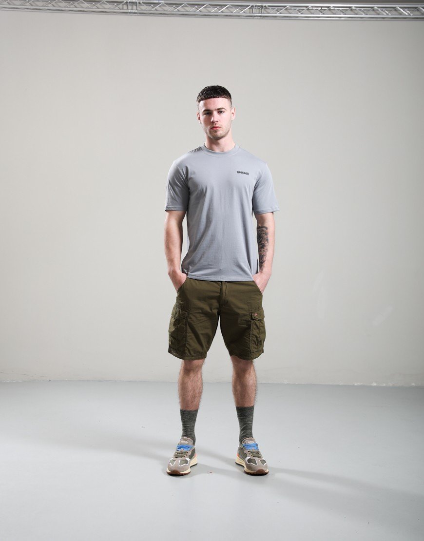 Napapijri S-Small Box T-Shirt Shark Skin