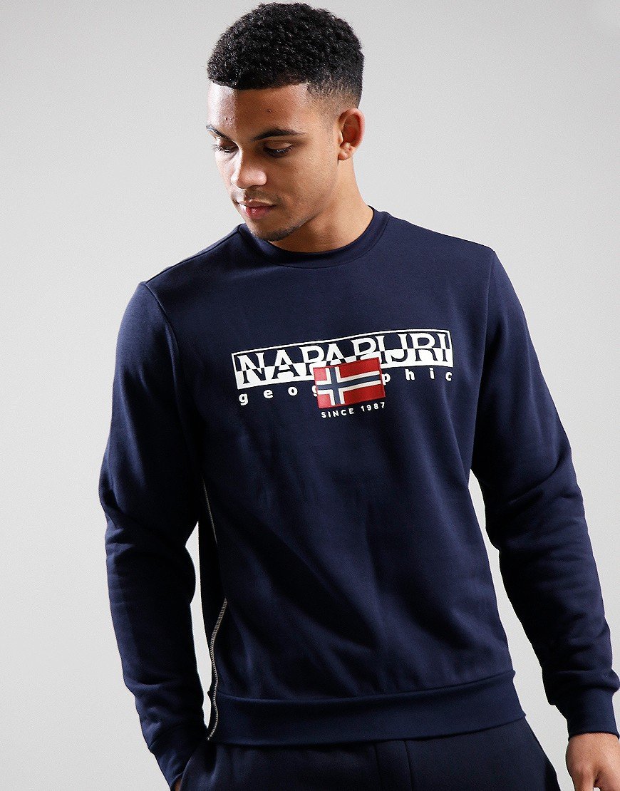 Napapijri B-Aylmer C Winter Sweat Blu Marine
