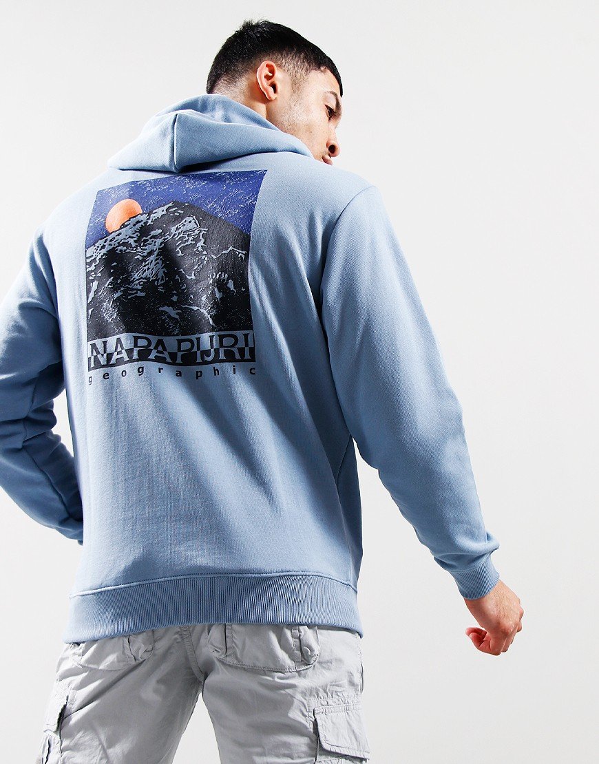 Napapijri B-Mataje Hoodie Blue Faded