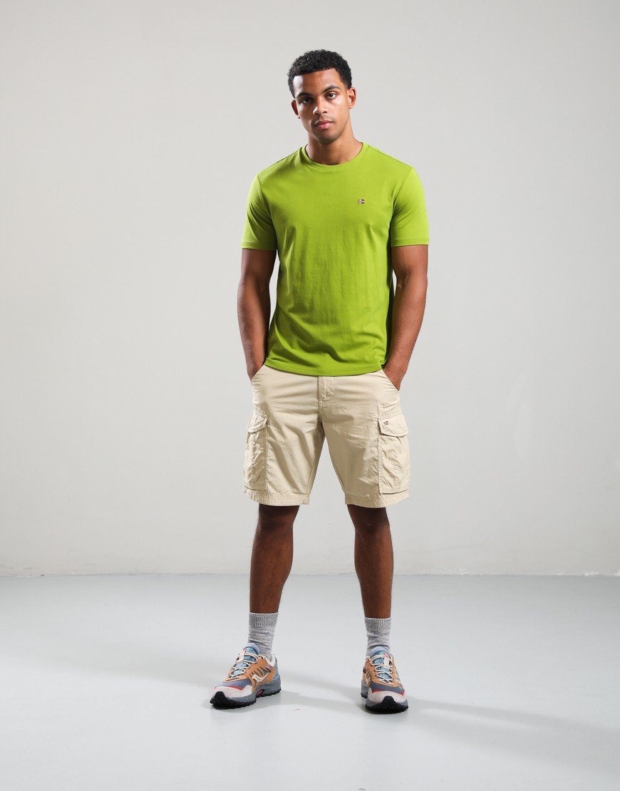 Napapijri Salis SS Summer T-Shirt Golden Cyp G3B