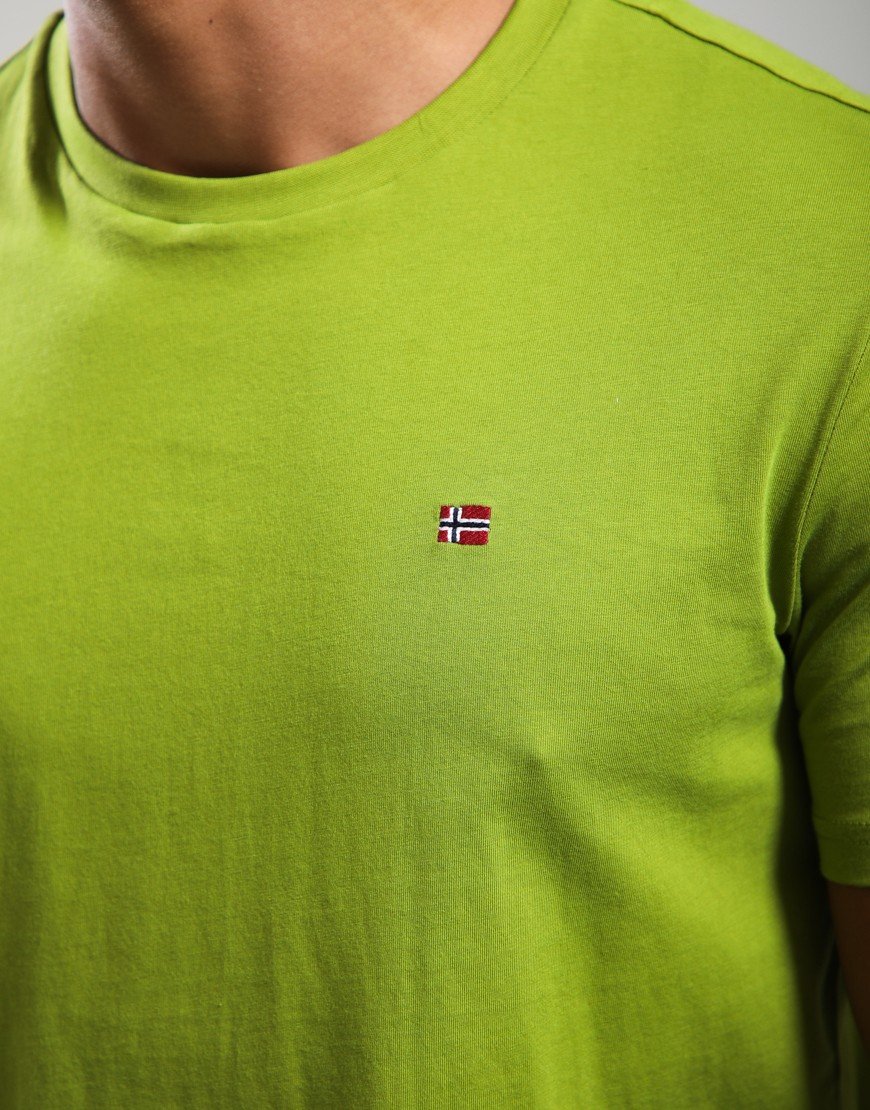 Napapijri Salis SS Summer T-Shirt Golden Cyp G3B