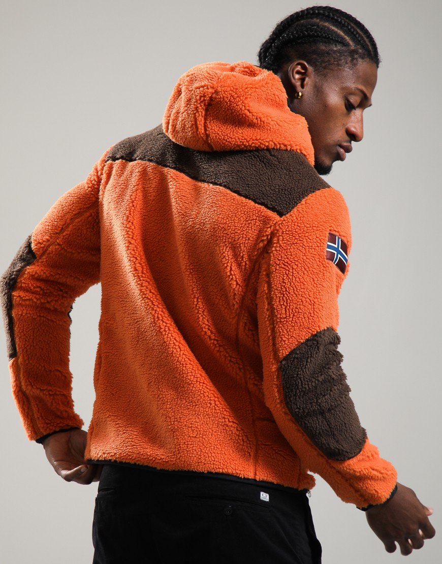 Napapijri Yupik Full Zip Fleece Hoodie Multicolour M5E