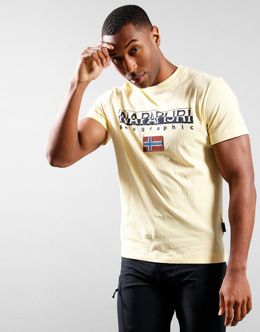 Napapijri S-Ayas T-Shirt Yellow