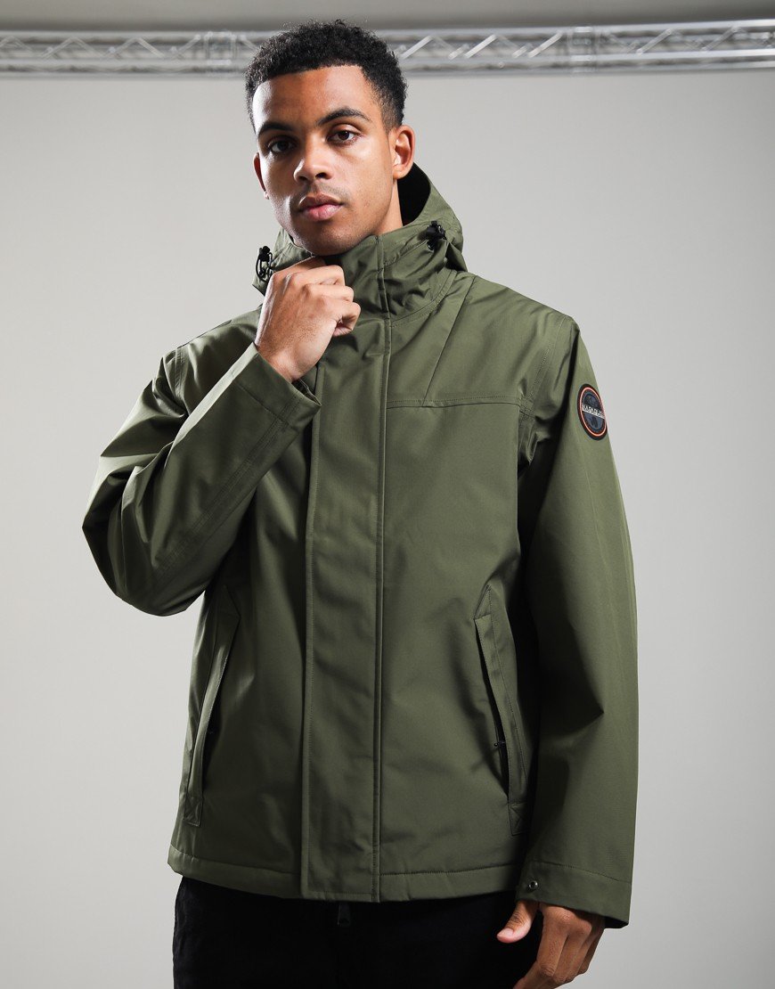 Napapijri A-Pilloz Short Jacket Olive Night 
