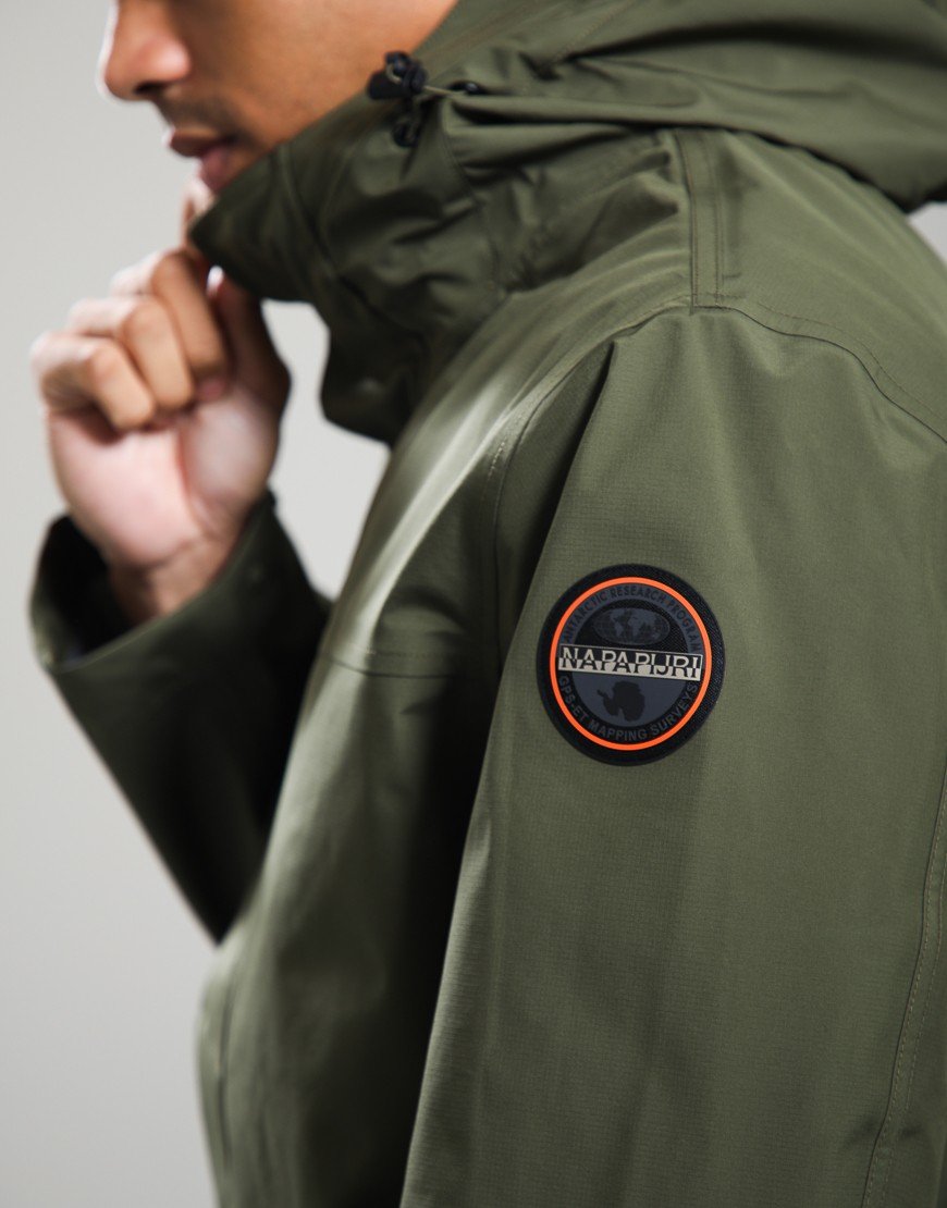 Napapijri A-Pilloz Short Jacket Olive Night 
