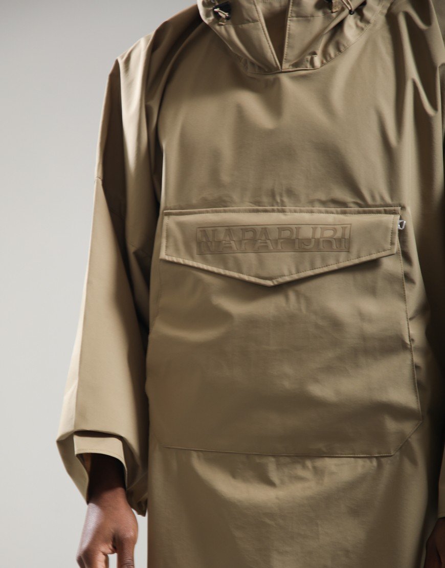 Napapijri Raincape Anorak Jacket Kelp
