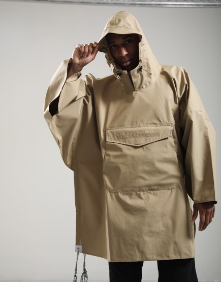 Napapijri Raincape Anorak Jacket Kelp