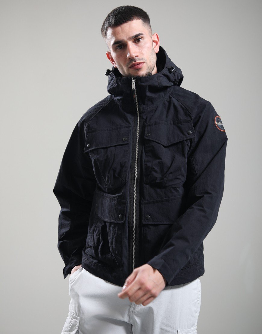 Napapijri A-Rivalto Cotton Jacket Black Beauty