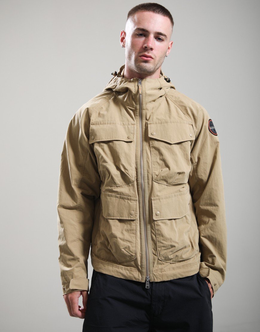 Napapijri A-Rivalto Cotton Jacket Kelp