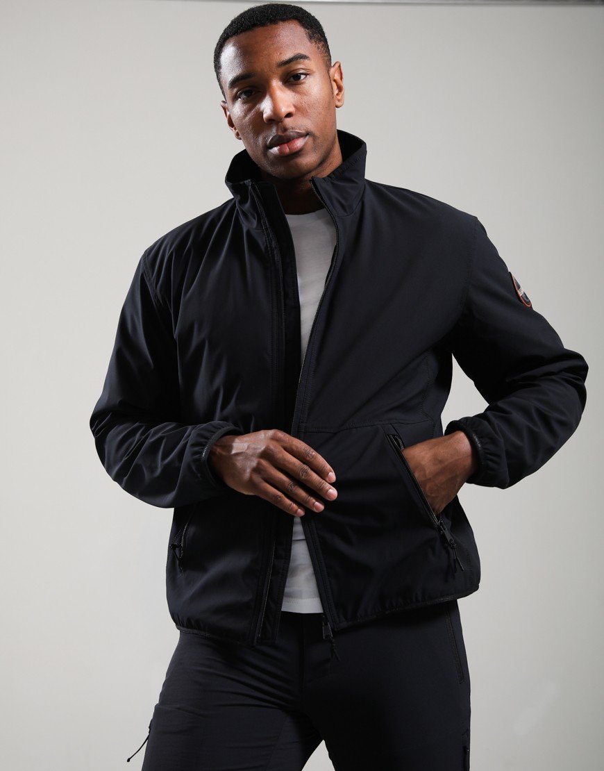 Napapijri A-Tundra Full Zip Stand Jacket Black Beauty